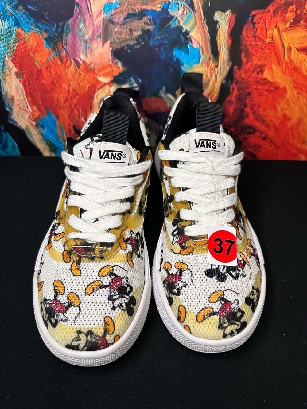 No.37 Vans Disney UltraRange Exo SE Mickey Mouse Sneakers Women's 7